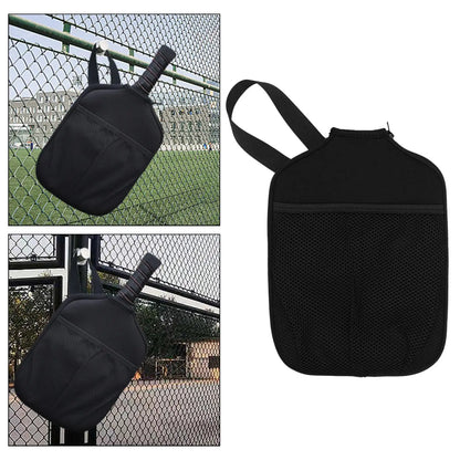 Pickleball Paddle Covers Zipper Holder