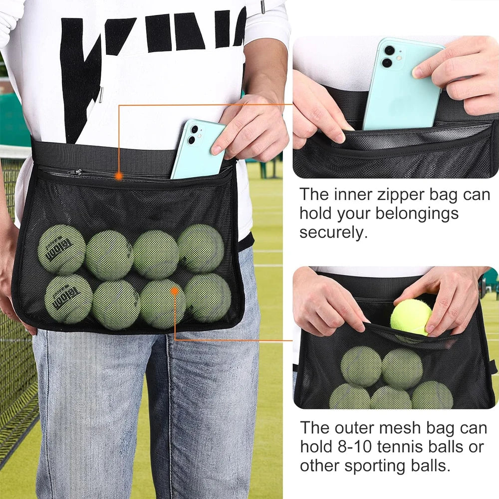 Pickleball Ball Waist Holder Pouch