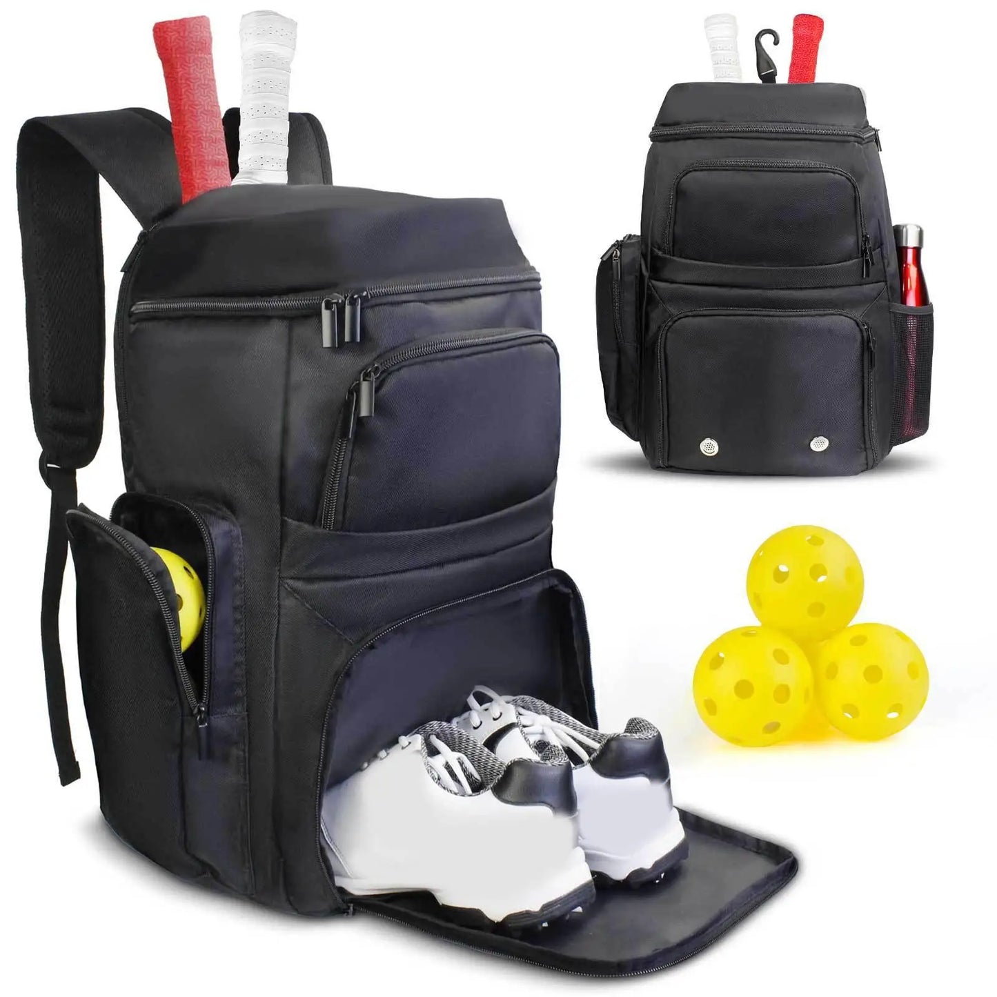 Pickleball Backpack with Shoe Compartment